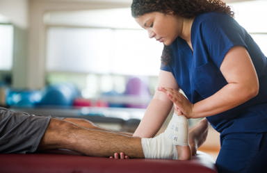 Ankle Fracture Recovery Physiotherapy Sheikh Sultan Bin Zayed Hospital