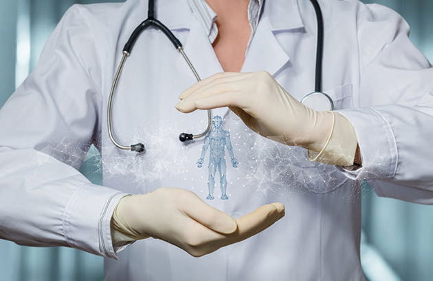 A family health concept representing preventive care and routine checkups at a Family Medicine Clinic in Sharjah.